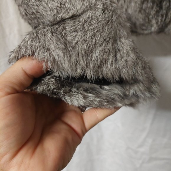 Womans Y Exchange Rabbit Fur Coat sz Small - Picture 6 of 9